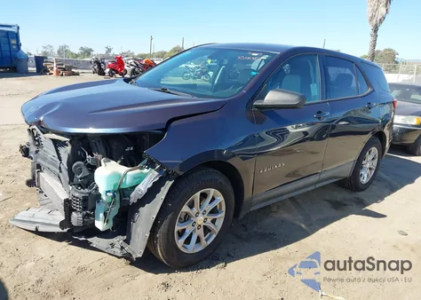 2018 Chevrolet Equinox Ls из США, поврежденный, VIN 3GNAXHEV9JS556926